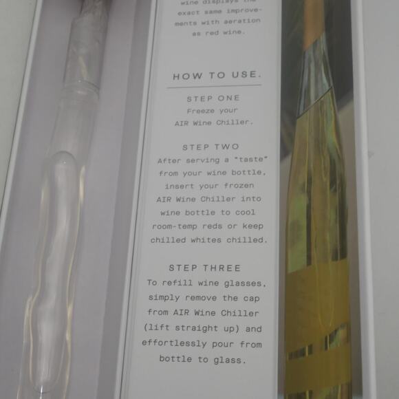 NEW Corkcicle Air Wine Bottle Chiller & Aerator - Picture 11 of 13
